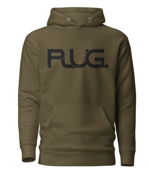 PLUG EMBROIDERED HOODIE