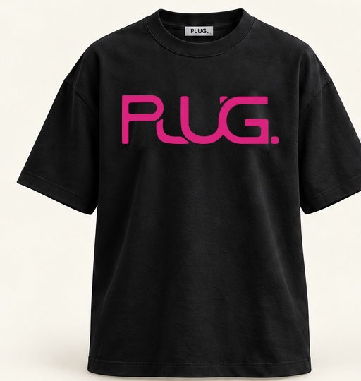 Black / Pink Logo